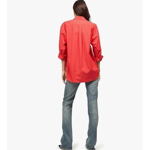 Equipment Femme Button Down Shirt Blouse Top Sz XS in Gazapacho 100% Cotton NWT - Picture 3 of 3